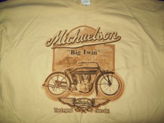 Michaelson Motorcycle T Shirt Antique
