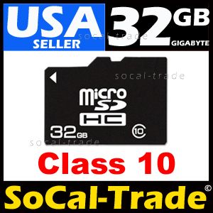 32GB MicroSD HC Class 10 Ultra High Speed Micro SDHC TF Memory Card 32