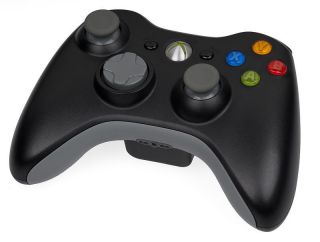 Official Microsoft Xbox 360 Elite Black Wireless Controller