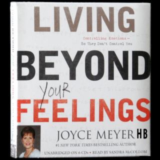  Beyond Your Feelings JOYCE MEYER 6 CDs Emotional Control Happiness