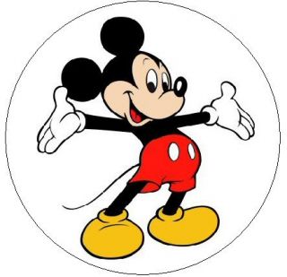Mickey Mouse 1 Sticker Seal Labels