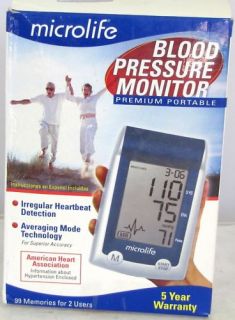 Microlife Portable Blood Pressure Monitor 3MQ1