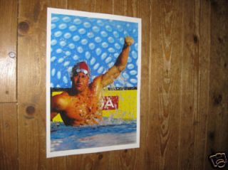 Michael Phelps USA Olympic Great Swimmer Poster Arm