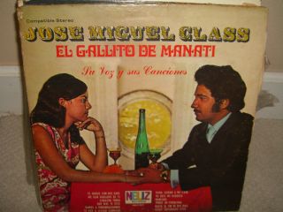 Jose Miguel Class El Gallito de Manati Su Voz Y Sus Canciones RARE LP