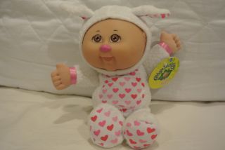 Cabbage Patch Kids Cuties Mignon Plush 9 White Bunny Doll