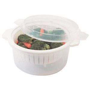 GMMC 46 Microwave Veggie Vegetable Mini Steamer 2 Cup Capacity