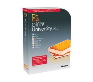 Microsoft Office University 2010 New