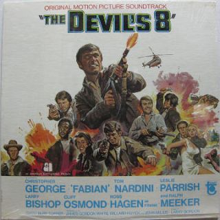 The Devils 8 Soundtrack LP SEALED Mike Curb Stereo 69