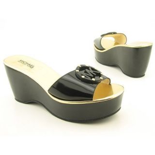 Michael Kors Montgomery Sandal Black Shoes Womens 7 5
