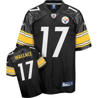 NFL Pittsburgh Steelers Mike Wallace American Football Shirt Jersey