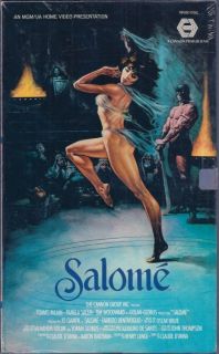 Salome VHS Cannon Films MGM UA Video Pamela Salem Tomas Milian