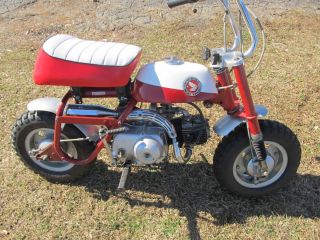 1968 Honda Mini Trail Z50 Monkey Motor Bike Running Real Nice