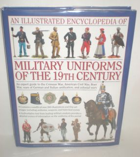 Military Book 19th Century Uniforms 10 New IP $35 0754819019