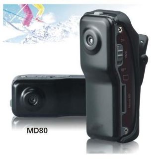 Mini DV Camcorder Video Camera Spy Hidden Web Cam MD80 1 Clip On