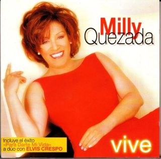Milly Quezada Vive CD 1998 037628259329