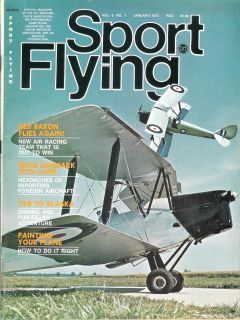 Sport Flying Magazine • Jan 1975 V9N1 • Don Huggins de Havilland