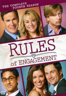 Rules of Engagement The Complete Fourth Season DVD, 2011, 2 Disc Set