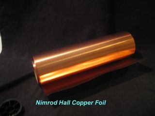 Nimrod Hall Copper Foil Sheet 10 Mil x 6 x 4