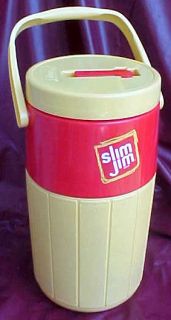 Collectible Coleman Slim Jim 64 oz Cooler w Spout