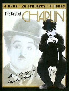 The Best Of Chaplin   28 Features DVD, 2008, 4 Disc Set