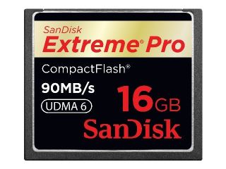 Extreme Pro 16 GB 600x   CompactFlash I Card   SDCFXP016GA91