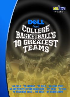 College Basketballs 10 Greatest Games DVD, 2006