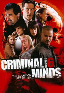 Criminal Minds Season 6 DVD, 2011, 6 Disc Set