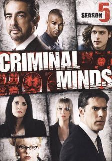 Criminal Minds Season 5 DVD, 2010, 6 Disc Set