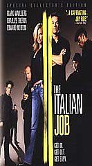 The Italian Job VHS, 2003, Full Frame Spanish Subtitles