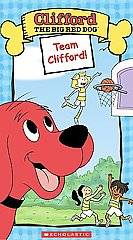Clifford the Big Red Dog   Team Clifford (VHS, 2004) (VHS, 2004)