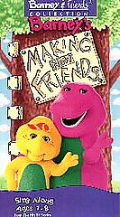 Barney   Barneys Making New Friends VHS, 1995