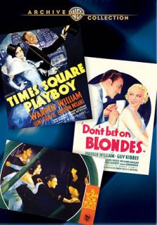 Bet on Blondes The Woman from Monte Carlo DVD, 2011, 3 Disc Set