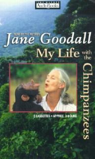 My Life with the Chimpanzees by Jane Goodall 2001, Cassette, Abridged