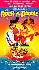 Rock A Doodle VHS, 1999, Clamshell Case