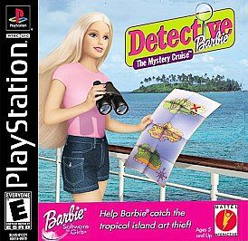 Detective Barbie The Mystery Cruise Sony PlayStation 1, 2000