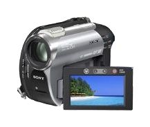 Sony Handycam DCR DVD308 Camcorder   Black/Silver