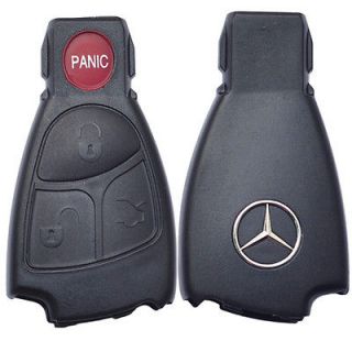 New Keyless Remote Key Shell Case For Mercedes Benz 3+1 Buttons