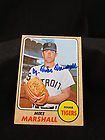 Dr Mike Marshall Signed 1973 Topps Montreal Expos Card 355