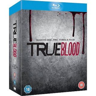 True Blood Seasons 1 4 1 2 3 4 Complete Set (Blu ray, 2012, 20 Disc