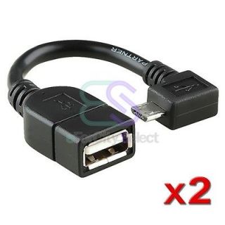 Newly listed 2pcs Micro USB 2.0 OTG Host Adaptor Cable For Asus Google