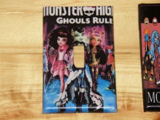 Monster High Doll Light Switch Cover All Sizes Single Double Outlet