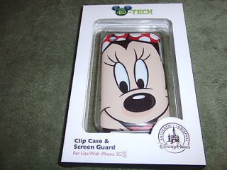 iPhone 3G S Clip Case and Screen Guard NEW & SEALED Disney D Tech SAME