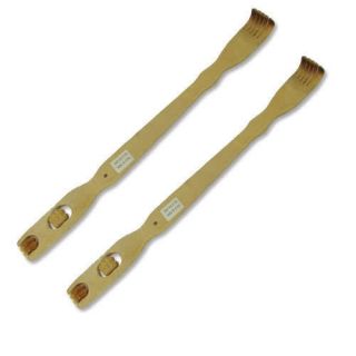 PCs of Bamboo Back Scratchers with Massage Rolling