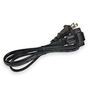 Prong L Shaped AC Power Cord Cable for HP Sony Acer Dell Laptop