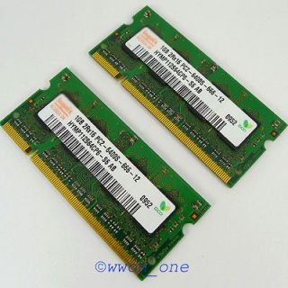 New 2GB 2x1GB PC2 6400 DDR2 800 800MHz PC6400 200 pin SODIMM Laptop