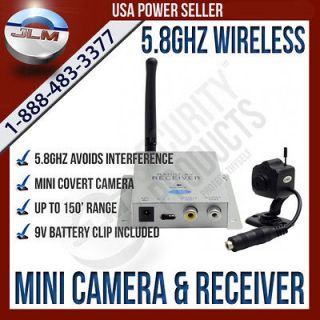 8GHZ Wireless Mini Micro Video Security Surveillance Camera Cam