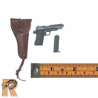 Brad Mason   Colt 1911 Pistol w/ Holster   1/6 Scale   Dragon Action