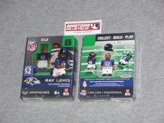 OYO NFL Baltimore Ravens Ray Lewis Action Figure Like Lego FREESHIP