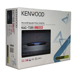 New Kenwood PERFORMANCE 1000 Waat 2 Channel Car Audio Amplifier Stereo