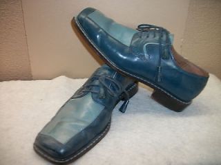Giorgi Brutini Mens Designer Fashion Shoes 10 Very Good Condition Blue